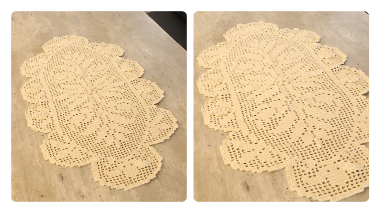 Receita Trilho de Mesa de Crochê “Lustre”