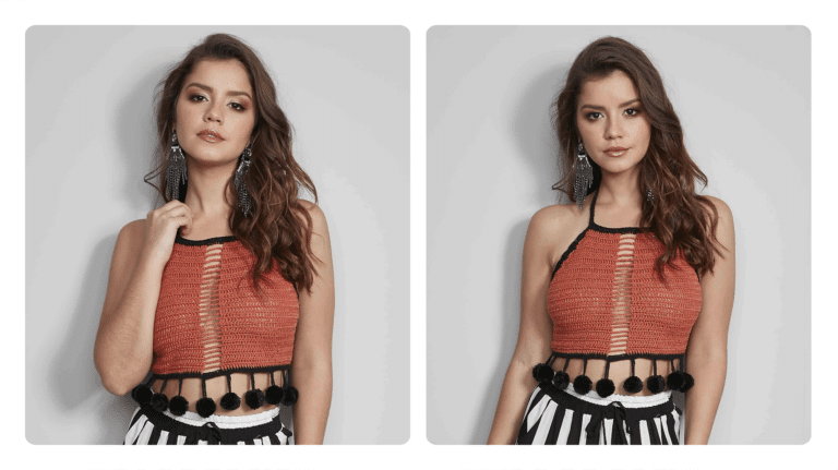 Receita Cropped de Crochê Fashion Caramelo