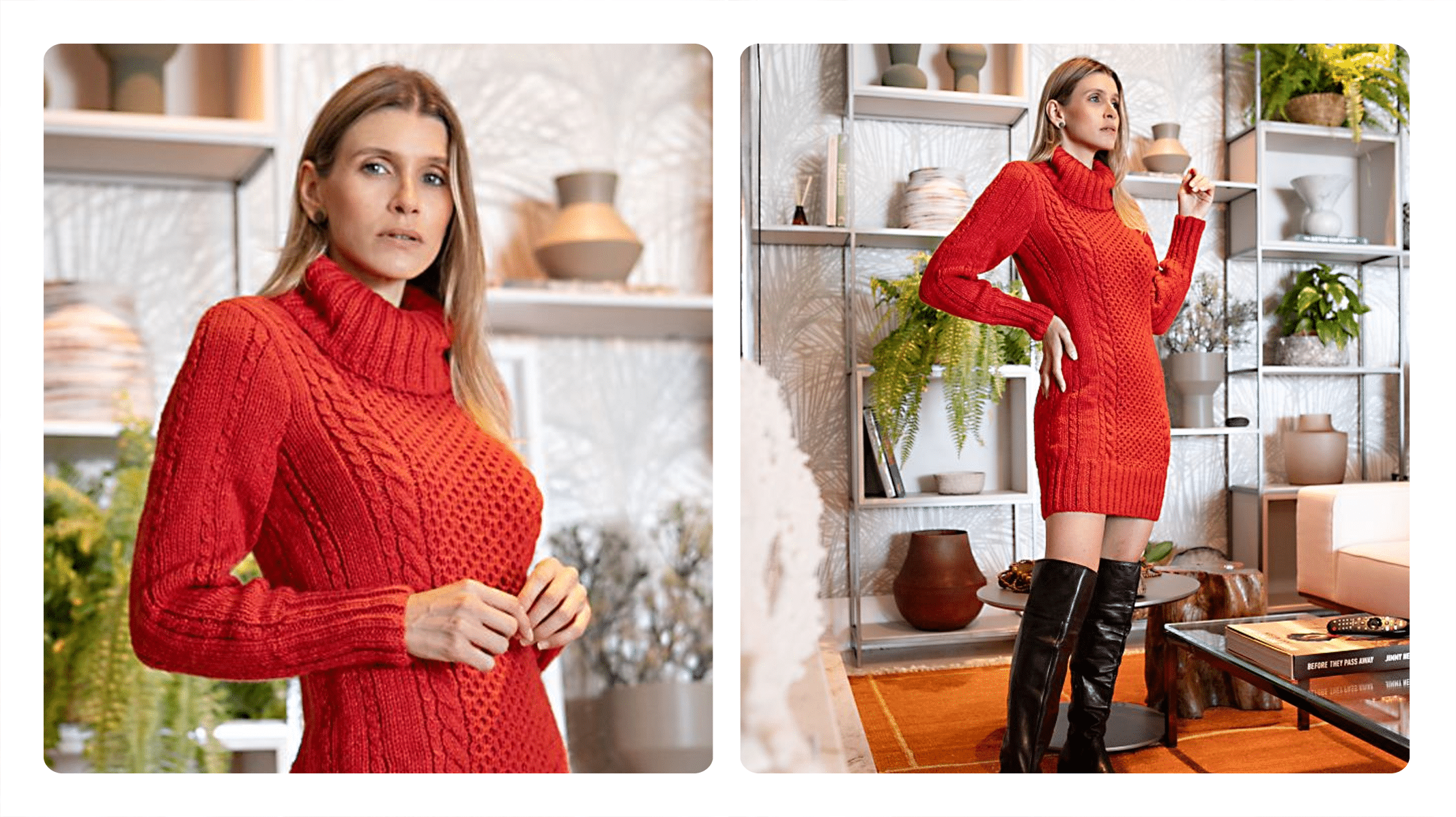 Receita Vestido de Tricô Drama