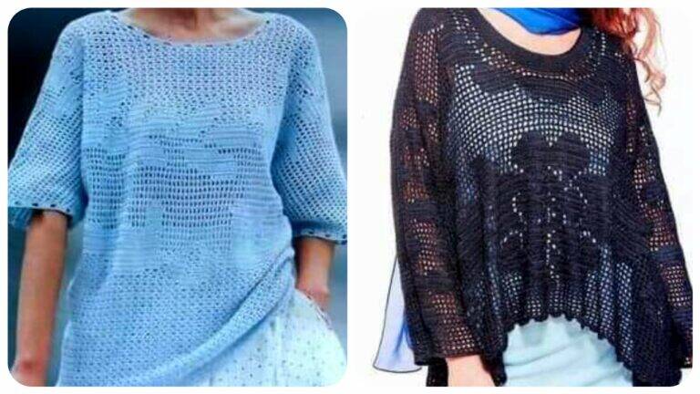 Crochê Filé: Uma Fusão de Arte e Moda em Peças Únicas