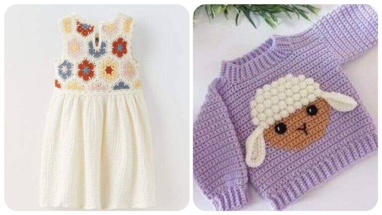 Crochê Infantil: Vestuário Delicado e Confortável para Crianças