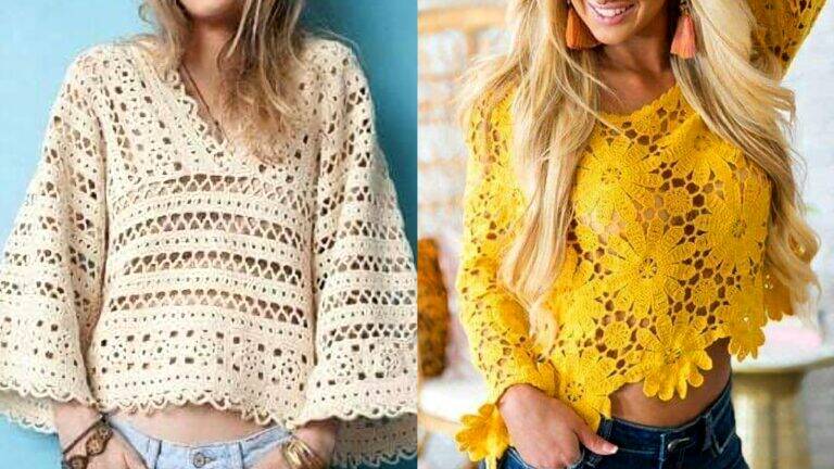 Blusas de Crochê: Charme e Versatilidade em Qualquer Estação