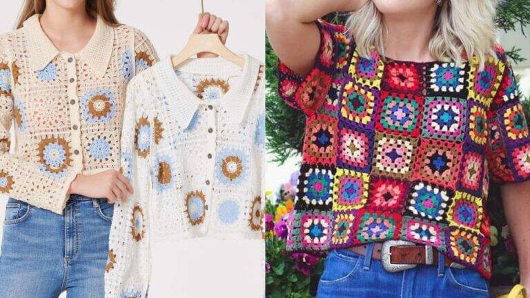 Moda com Square Quadrado: Transformando Clássicos do Crochê em Peças Modernas