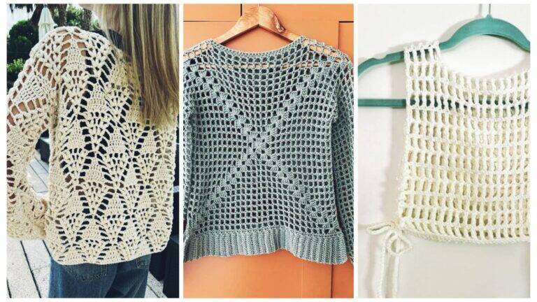 Blusas de Crochê Boho Chique: A Nova Sensação da Moda Artesanal