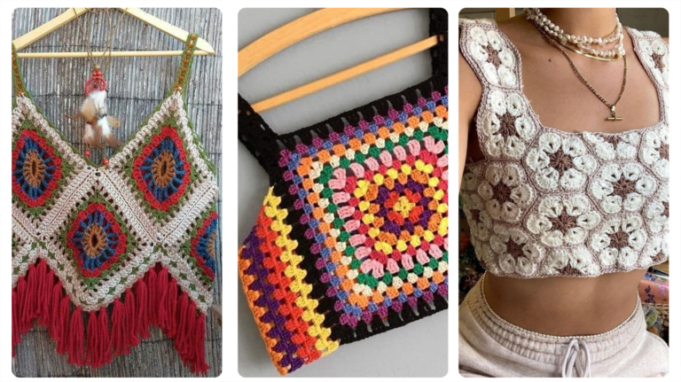 Croppeds de Crochê: Versatilidade para Todas as Estações