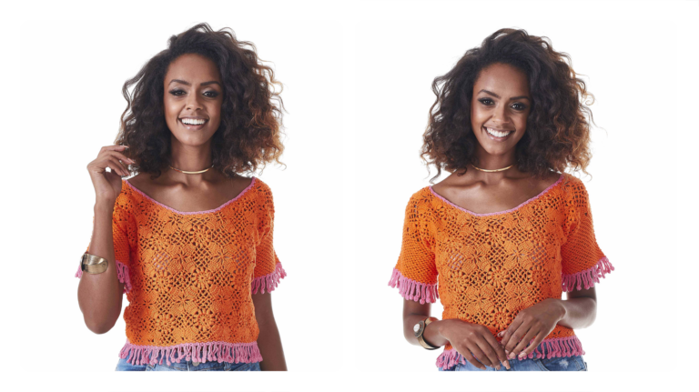 Receita Blusa de Crochê Motivos