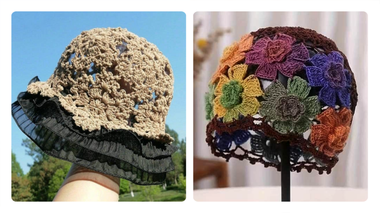 38 Bucket Hats de Crochê – Explore a Beleza e Versatilidade dessas Lindas Peças!