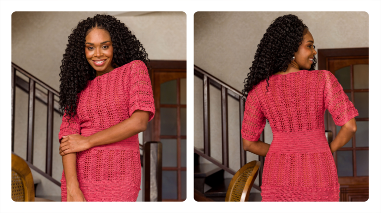 Receita Vestido de Crochê Tutti-Frutti: Estilo e Aconchego para o Outono-Inverno