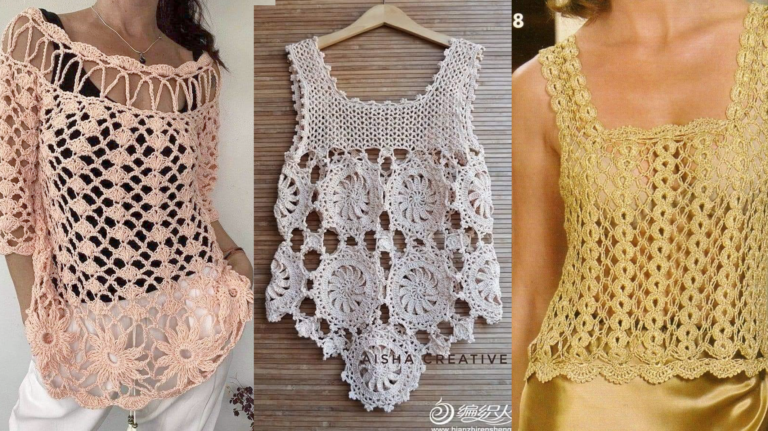 Blusas de Crochê Lindíssimas: Encanto e Elegância em Cada Detalhe