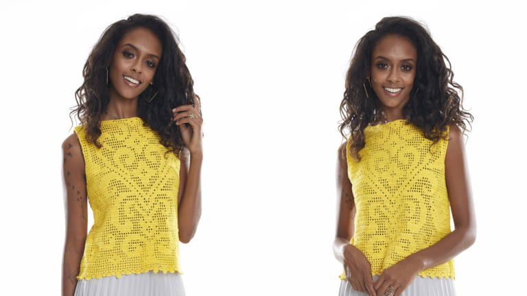 Receita Blusa de Crochê Canário: A Elegância do Artesanato em Cada Detalhe