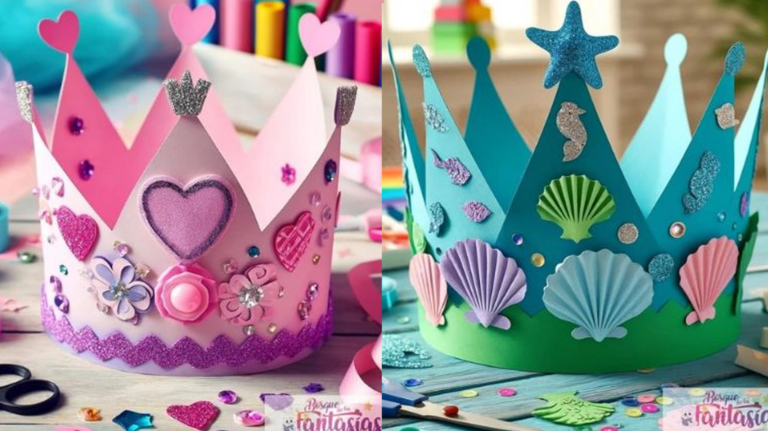 Guia Fácil de Como Fazer Coroas de Papel para Diversão Infantil