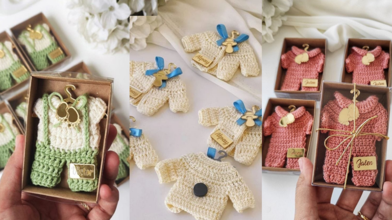 Lembrancinha de Crochê para Nascimento e Batizado: Um Toque Especial de Amor e Carinho