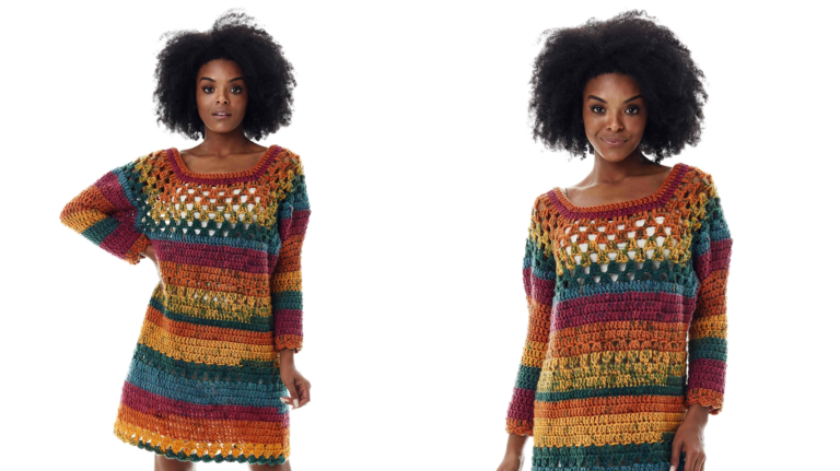 Receita Vestido de Crochê Colorido: A Tendência que Transforma Qualquer Look
