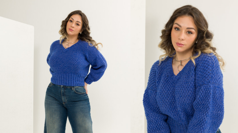 Receita Suéter de Tricô Marina: Elegância e Conforto para Todos os Momentos