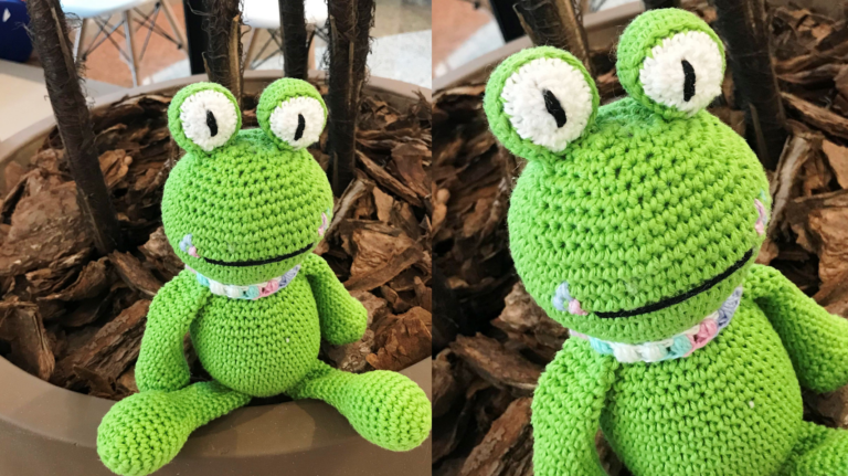 Receita Amigurumi de Crochê Sapo