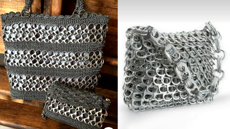 DIY Bolsas com Lacre de Latinha e Crochê: Ideias Incríveis para Criar Acessórios Únicos