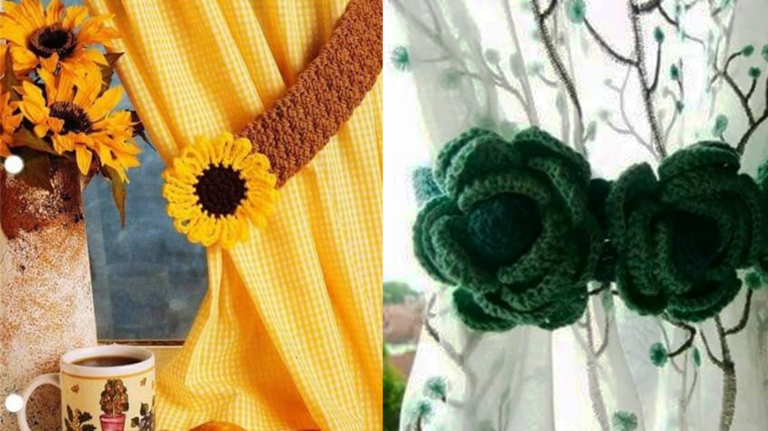 Prendedores de Cortinas em Crochê: Um Toque de Charme e Funcionalidade!