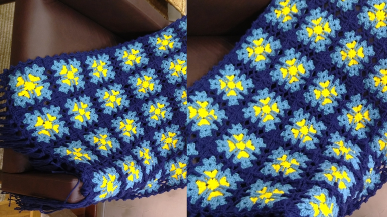Receita Manta de Crochê Sabedoria: Elegância e Conforto para seu Lar