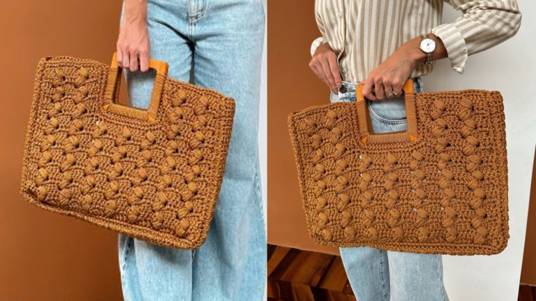 Receita Bolsa de Crochê Estância: Elegância e Praticidade em um Só Acessório