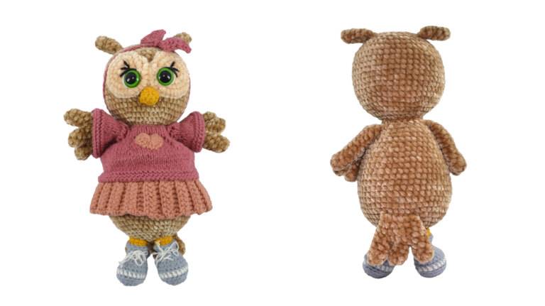 Amigurumi de Crochê: Coruja Bella – Um Encanto em Fios