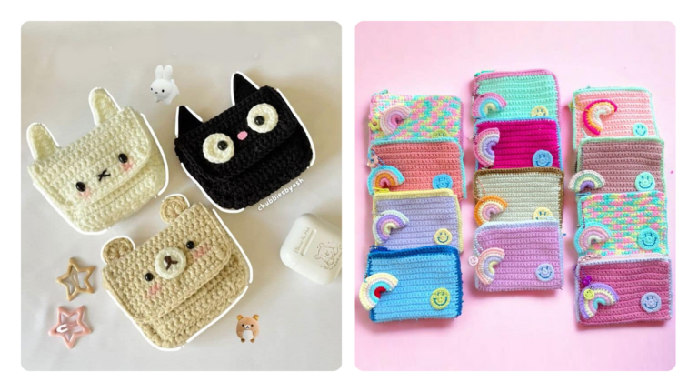 Porta Moedas Infantil em Crochê: Um Toque de Encanto Artesanal