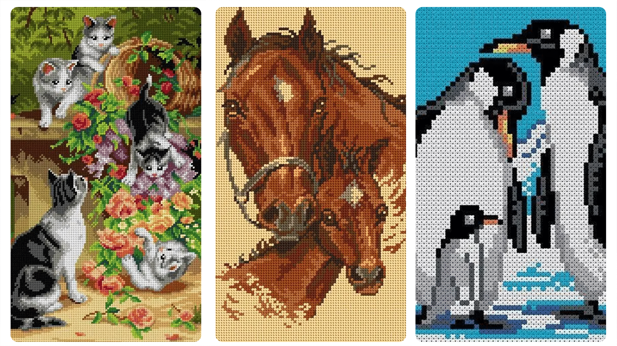 Desperte o Artista que Há em Você: O Mundo Mágico do Ponto Cruz com Animais
