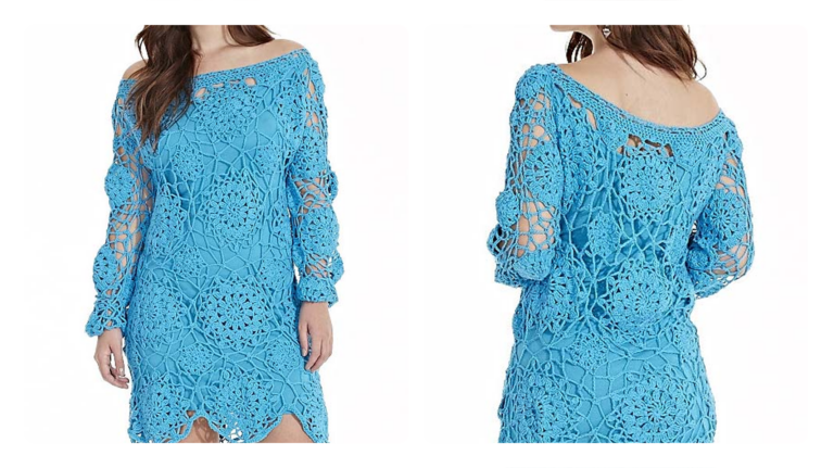 Receita Vestido de Crochê Manga Longa: Estilo e Conforto para Todas as Estações
