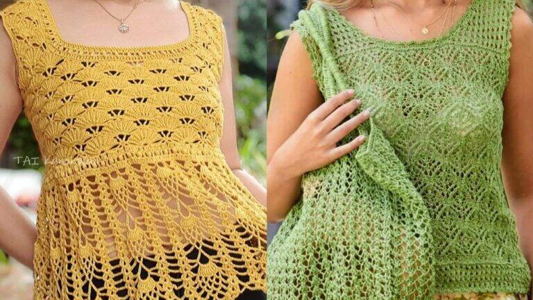 As Blusas de Crochê Mais Lindas para Arrasar em Qualquer Estação