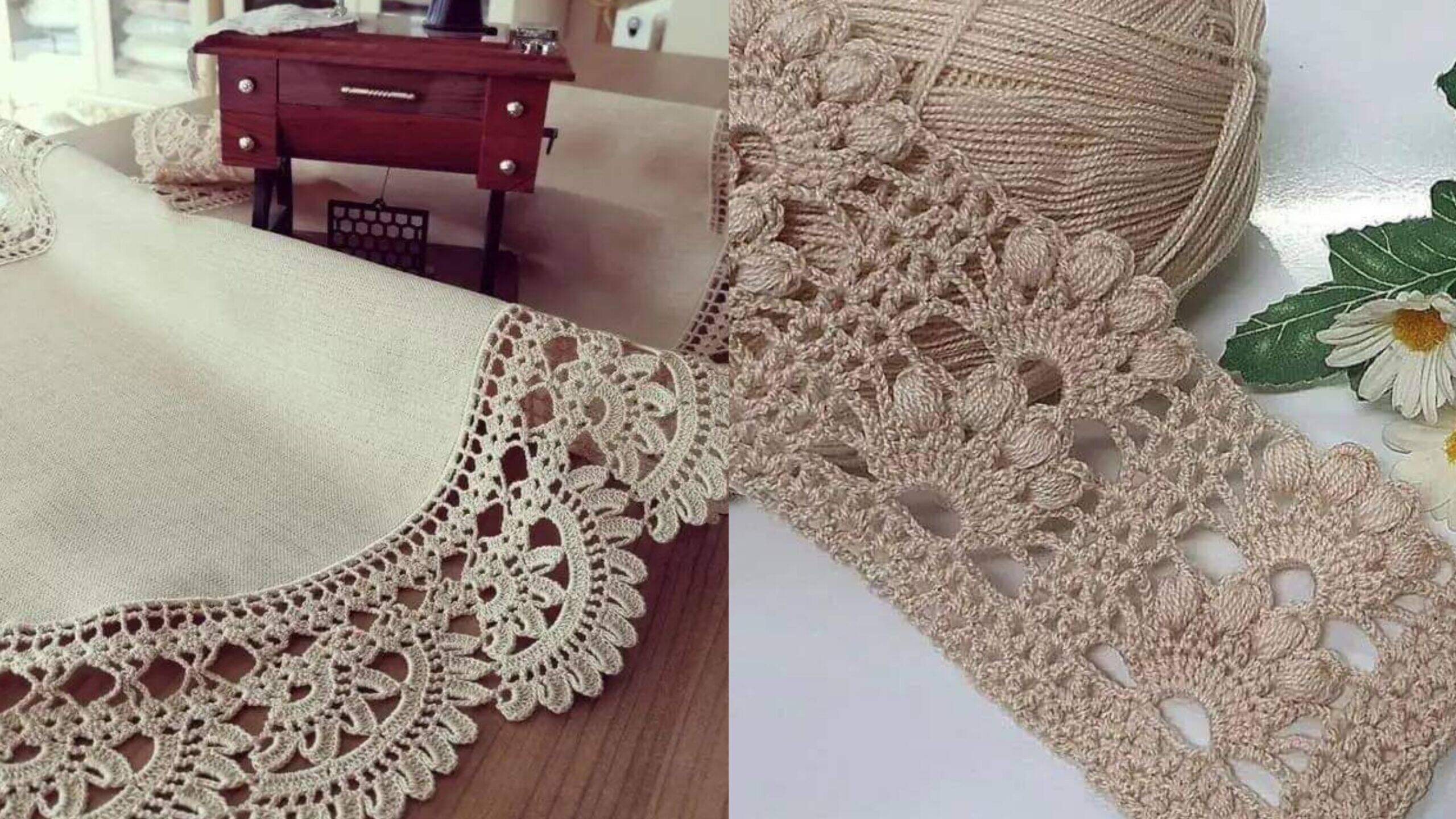 Rendas de Crochê para Iniciantes: Como Fazer e Onde Usar!