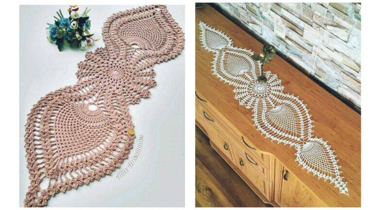 Crochê de Luxo: Caminhos de Mesa INCRÍVEIS de Crochê para Decorar Sua Casa