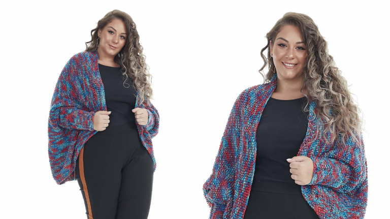 Receita Cardigan de Tricô Folia: Um Toque Colorido e Alegre ao Seu Guarda-Roupa