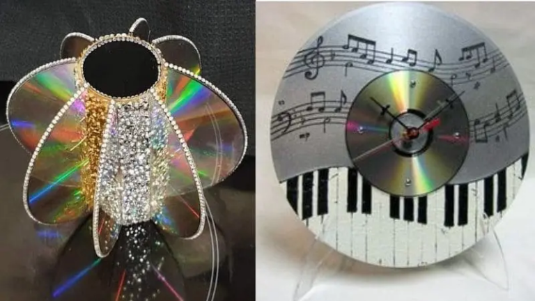 Artesanato e Sustentabilidade: Como Transformar Discos Velhos em Obras de Arte