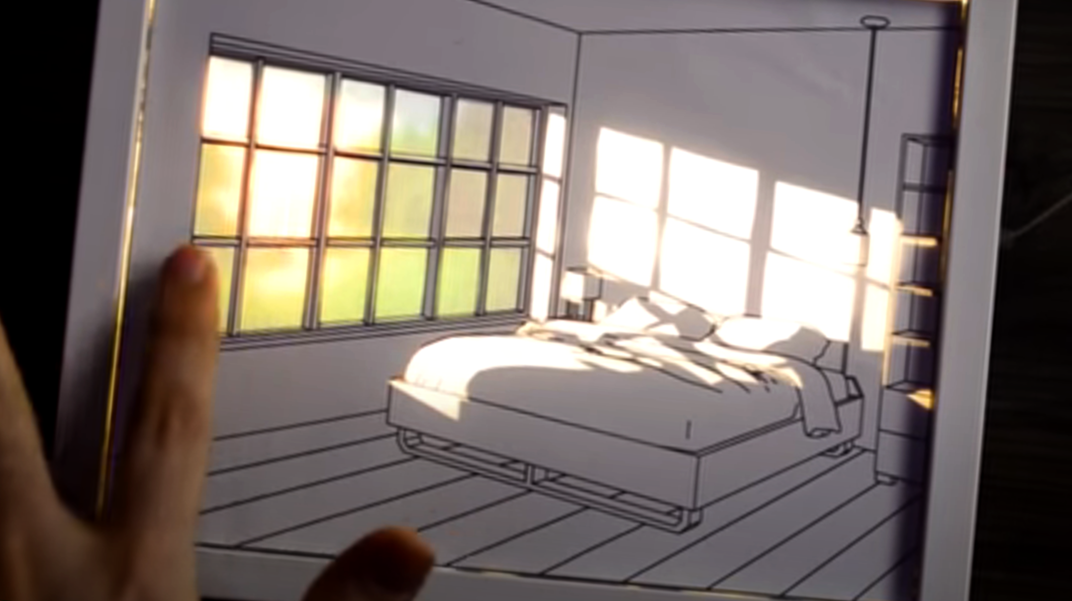 Como Fazer Quadro Iluminado | DIY Light Painting