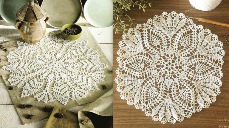 Como Fazer Centros de Mesa de Crochê com Gráficos