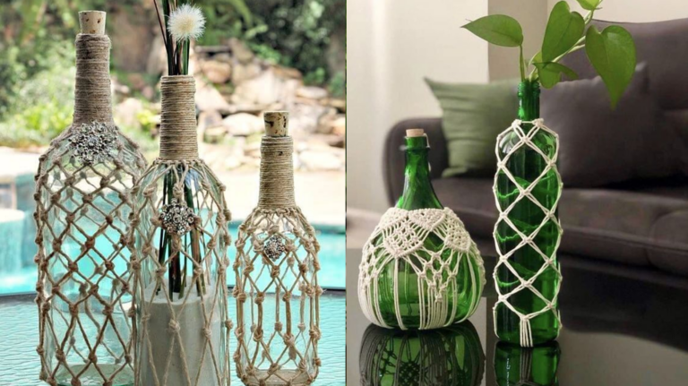 Ideias de Decoração com Garrafas: Transforme Recipientes Comuns em Peças Únicas!