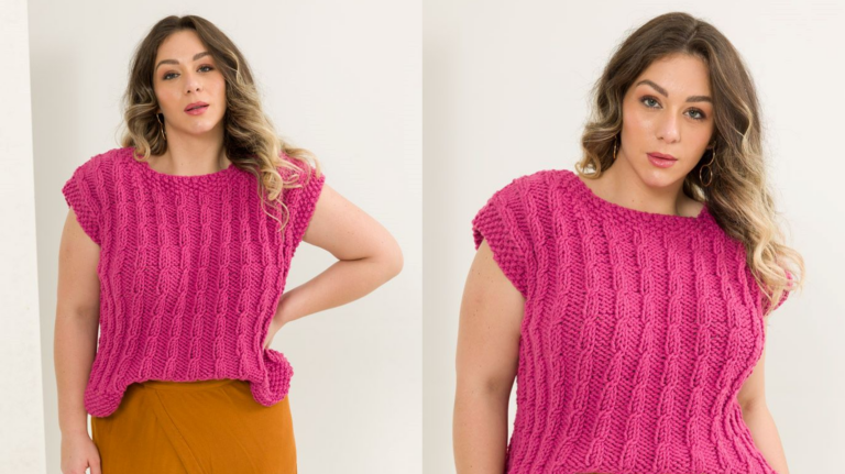 Receita Colete de Tricô Chiclete: A Peça Ideal para um Look Moderno e Versátil