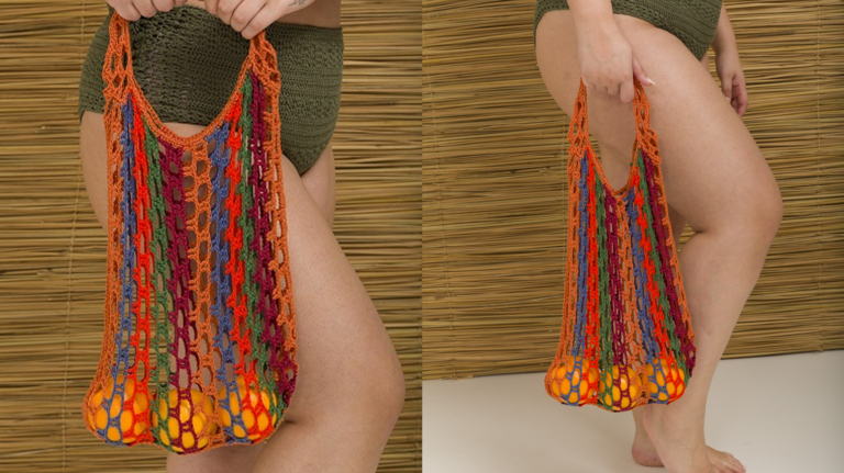 Bolsa de Crochê tipo Sacola: Elegância Artesanal para Todos os Momentos