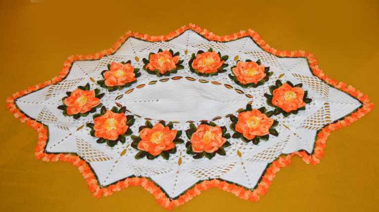Receita Tapete de Crochê Canoa: Elegância e Conforto em Cada Detalhe