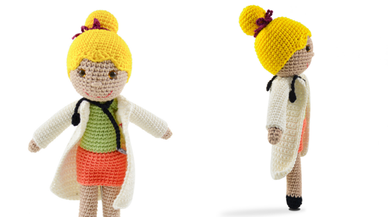 Receita Amigurumi de Crochê Boneca Médica: Um Toque de Carinho e Criatividade