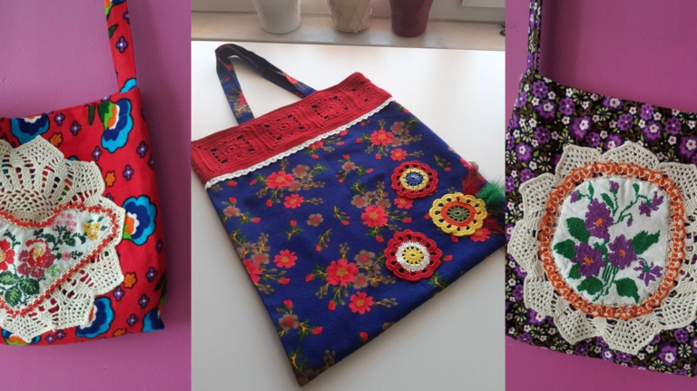 Crochê Upcycling: Faça Lindas Bolsas Personalizadas com Detalhes em Crochê