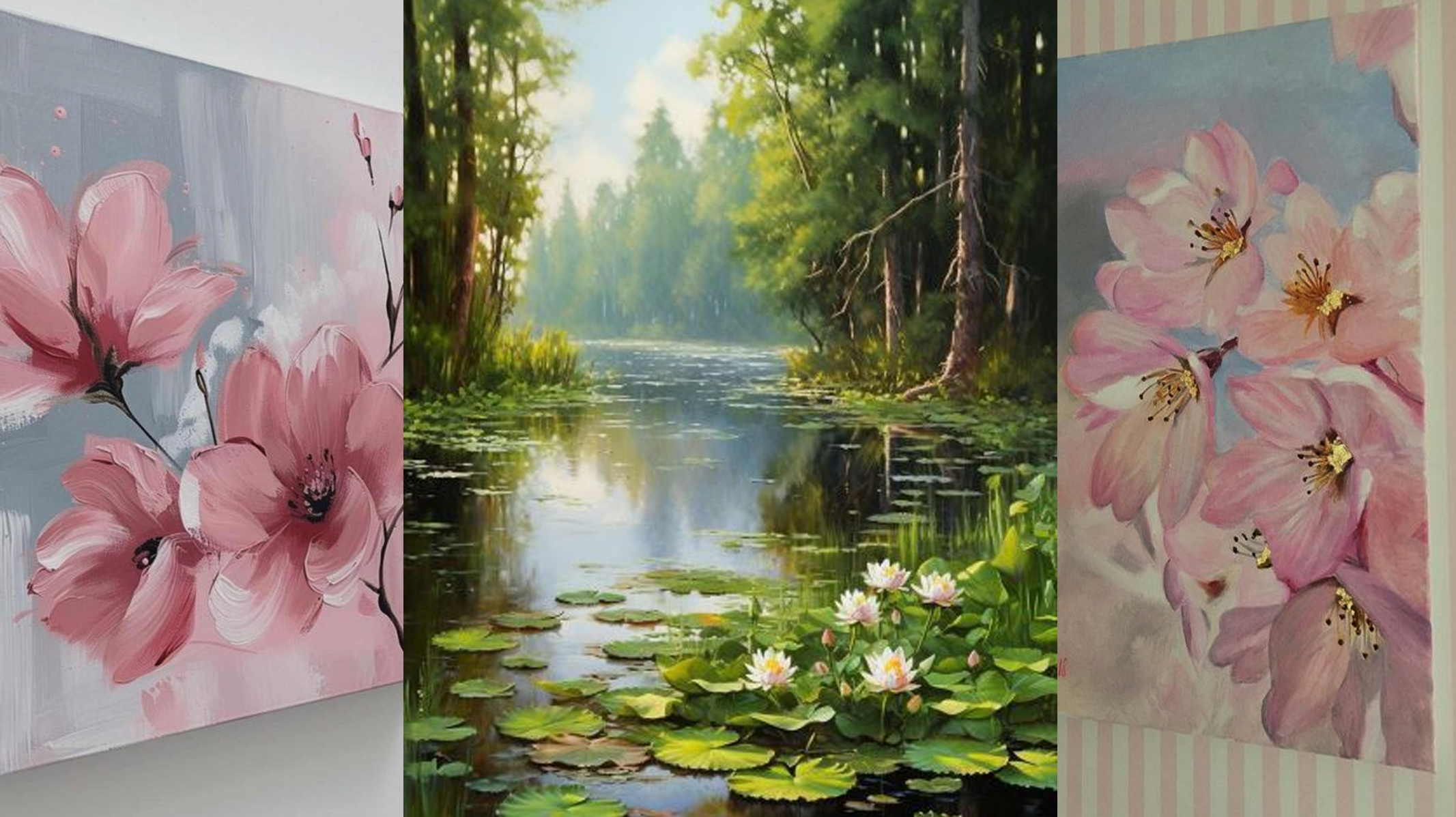 Confira Ideias Incriveis para Te Inspirar na Hora de Pintar Sua Obra de Arte em Tela!