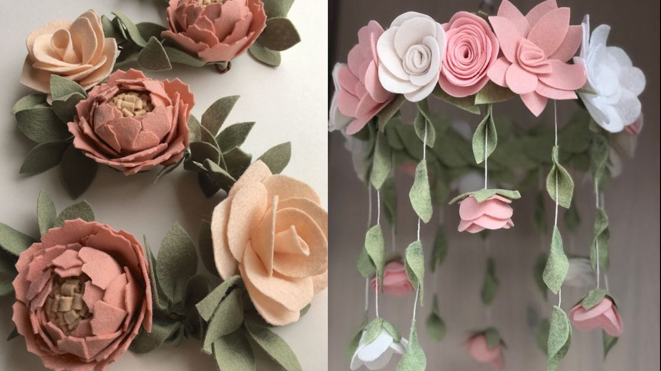 Aprenda Como Fazer Flores em Feltro e Várias Formas de Utilizar Essa Arte