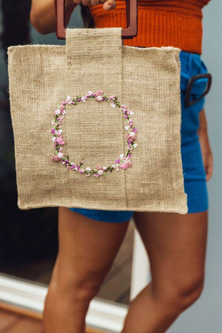 bolsa floral