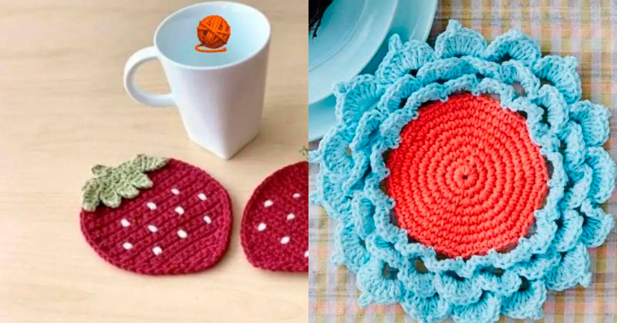 Porta Copos em Crochê: Dicas Criativas para Decoração Funcional
