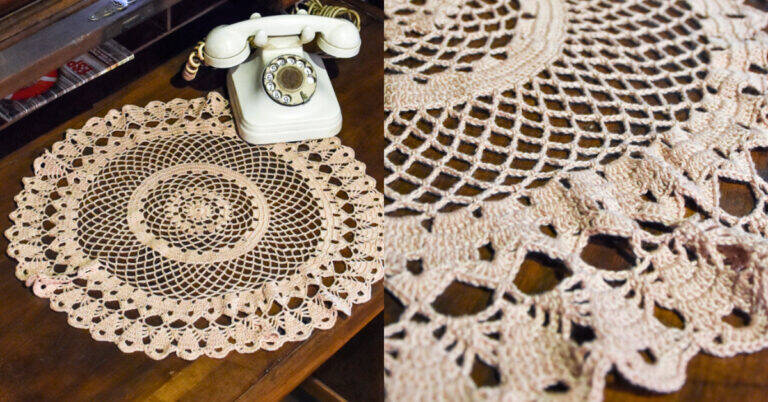 Toalha de Crochê Amêndoas: Um Toque Clássico para Sua Mesa