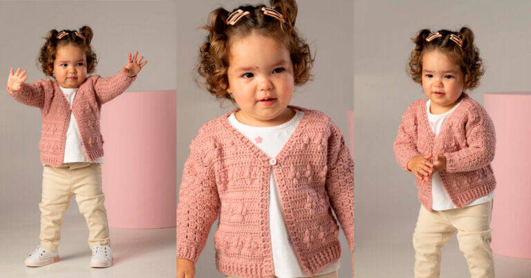 Aprenda Como Fazer Uma Linda Blusa de Crochê Para Bebê