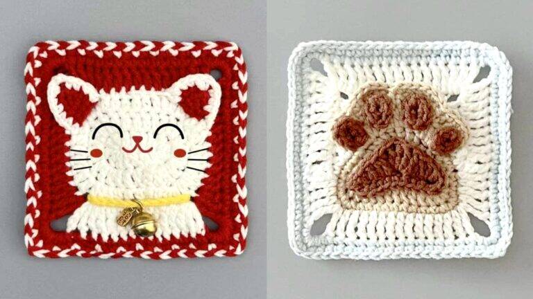 Crochê Lúdico: Transforme Sobras de Fio em Squares Fofos e Divertidos