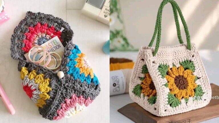 Aprenda Crochê com Estilo: 26 Bolsas Fáceis para Iniciantes!