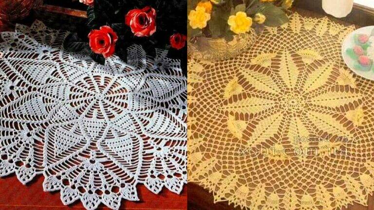 DIY: Centros de Mesa em Crochê para Qualquer Estilo de Decoração