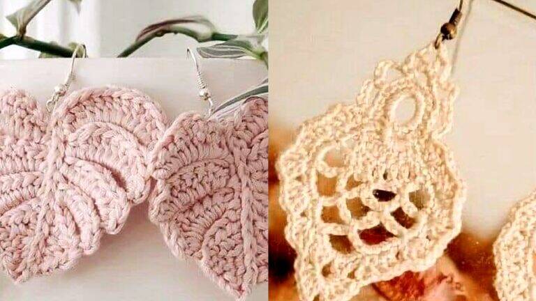 Brincos de Crochê: Elegância e Criatividade em Acessórios Artesanais